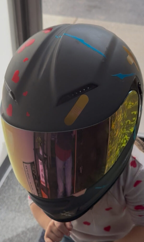 Tough Love Helmet Wrap Pattern