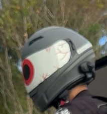 Halloween Eye Cyclops Visor Mod